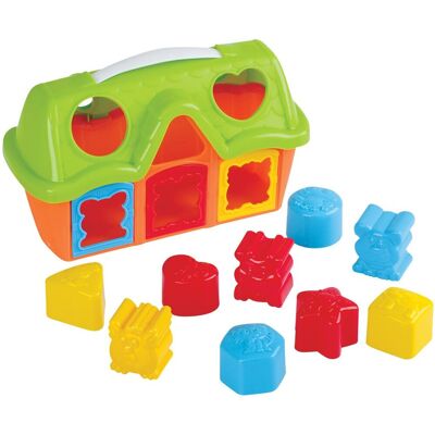 Teddies Vkladačka stodola s tvarmi Teddies Vkladačka stodola s tvarmi