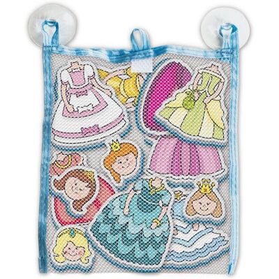 Teddies Vodolepky Moje prvé rozprávky Princezné penová súprava so sieťkou 12 ks Teddies Vodolepky Moje prvé rozprávky Princezné penová súprava so sieťkou 12 ks