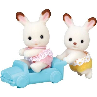 Sylvanian Families Dvojčatá Chocolate zajačiky Sylvanian Families Dvojčatá Chocolate zajačiky