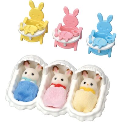 Sylvanian families Súprava starostlivosti o trojčatá Sylvanian families Súprava starostlivosti o trojčatá