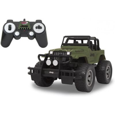 Jamara Jeep Wrangler Rubicon 1:14 olivovozelené 2,4 GHz Jamara Jeep Wrangler Rubicon 1:14 olivovozelené 2,4 GHz