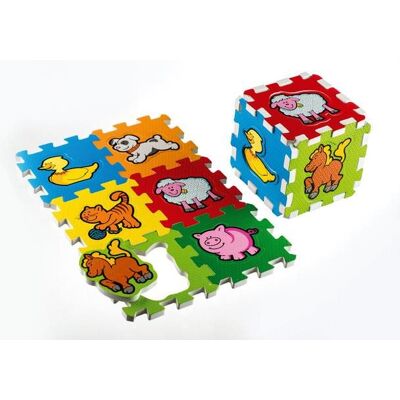 Teddies Penové puzzle Moje prvé zvieratká Teddies Penové puzzle Moje prvé zvieratká