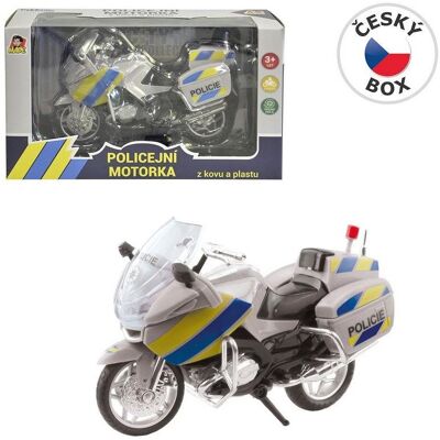 Made Motorka policajná kovová – CZ, 12 cm Made Motorka policajná kovová – CZ, 12 cm