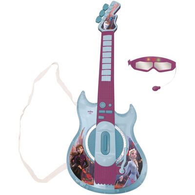 Lexibook Frozen Elektronická svetelná gitara s mikrofónom v tvare okuliarov Lexibook Frozen Elektronická svetelná gitara s mikrofónom v tvare okuliarov