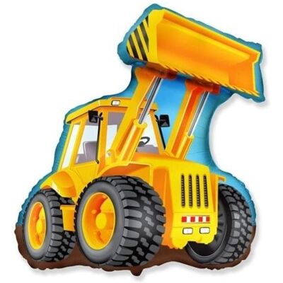 FLEXMETAL Balón fóliový stavebný bager – 60 cm FLEXMETAL Balón fóliový stavebný bager – 60 cm
