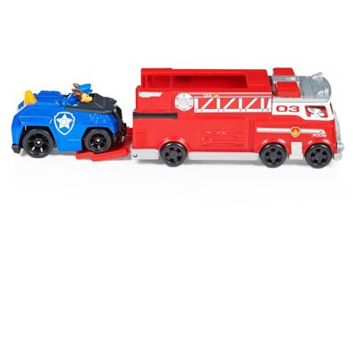 Spin Master Labková patrola Hasičské Auto Die-Cast s autíčkom Spin Master Labková patrola Hasičské Auto Die-Cast s autíčkom