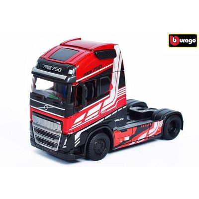 Bburago 1:43 Volvo FH16 Globetrotter 750 XXL – Red Bburago 1:43 Volvo FH16 Globetrotter 750 XXL – Red