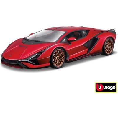 Bburago Plus Lamborghini Huracan Red 1:18 Bburago Plus Lamborghini Huracan Red 1:18