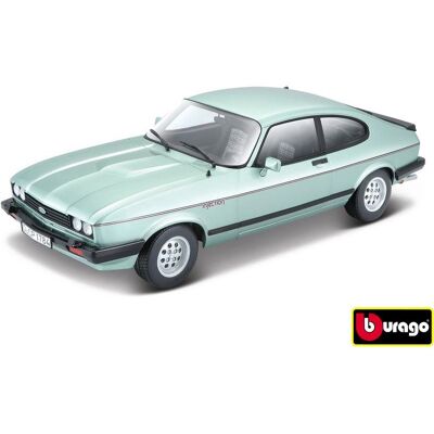 Bburago 1 : 24 Plus Ford Capri 1982 light green Bburago 1 : 24 Plus Ford Capri 1982 light green