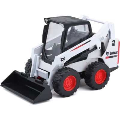 Bburago 10 cm Bobcat S590 Skid-Steer Loader w/bucket Bburago 10 cm Bobcat S590 Skid-Steer Loader w/bucket