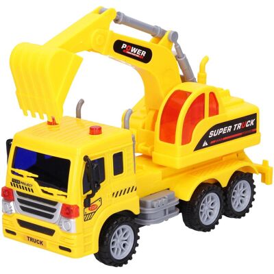 Wiky Stavebné auto 23 cm + značky 2 ks Wiky Stavebné auto 23 cm + značky 2 ks
