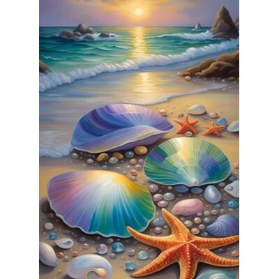 Norimpex Mušle a hviezdice 30 × 40 cm Norimpex Mušle a hviezdice 30 × 40 cm