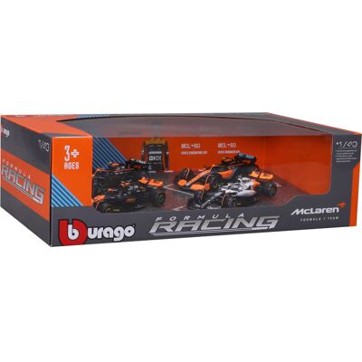 Bburago McLaren F1 Team 1 : 43 (darčeková sada 4 ks) Bburago McLaren F1 Team 1 : 43 (darčeková sada 4 ks)