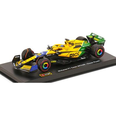 Bburago McLaren F1 Team MCL38 (2024) 1 : 43 #81 Piastri Senna Edition (s jazdcom) Bburago McLaren F1 Team MCL38 (2024) 1 : 43 #81 Piastri Senna Edition (s jazdcom)