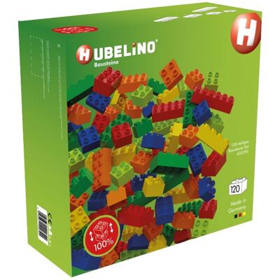Hubelino Guľôčková dráha – kocky farebné 120 ks Hubelino Guľôčková dráha – kocky farebné 120 ks