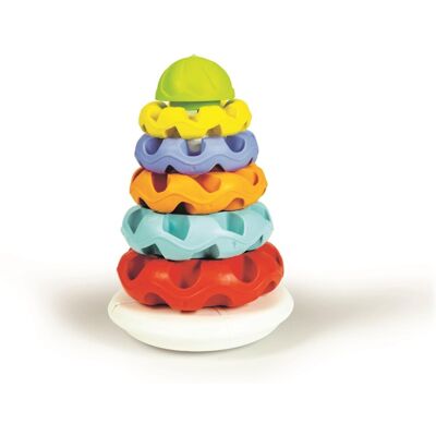 Clementoni Navliekacie krúžky STACKING RINGS Clementoni Navliekacie krúžky STACKING RINGS