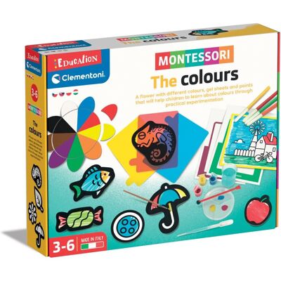 Clementoni MONTESSORI objavovanie farieb Clementoni MONTESSORI objavovanie farieb