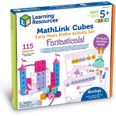 Learning Resources Súprava aktivít pre rané matematické zručnosti MathLink Cubes – Fantasticals Learning Resources Súprava aktivít pre rané matematické zručnosti MathLink Cubes – Fantasticals