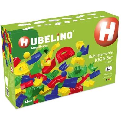 Hubelino Kiga Guľôčková dráha – Prvky guľôčkovej dráhy 156 ks Hubelino Kiga Guľôčková dráha – Prvky guľôčkovej dráhy 156 ks