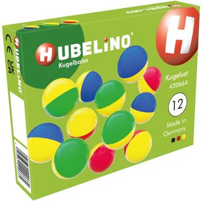 Hubelino Guľôčky dvojfarebné 12 ks Hubelino Guľôčky dvojfarebné 12 ks