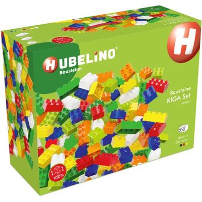 Hubelino Kiga Guľôčková dráha – Stavebné kocky 550 ks Hubelino Kiga Guľôčková dráha – Stavebné kocky 550 ks