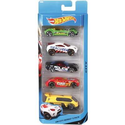 Mattel Hot Wheels Angličáky 5 ks Mattel Hot Wheels Angličáky 5 ks