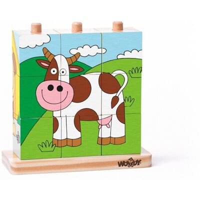 Woody Kubus navliekacie - domáce zvieratá Woody Kubus navliekacie - domáce zvieratá