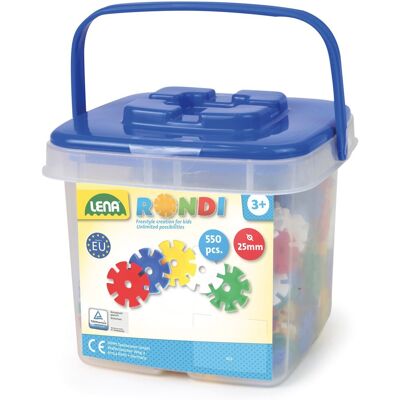 Lena Rondo 25 mm, 550 ks vo vedre Lena Rondo 25 mm, 550 ks vo vedre