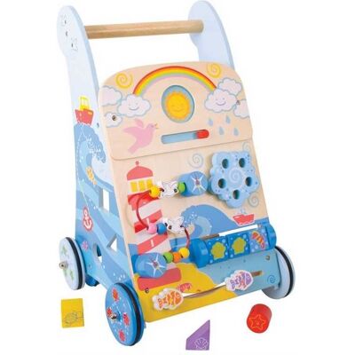 Bigjigs Toys Bigjigs Baby Aktívna chodúľka modrá Bigjigs Toys Bigjigs Baby Aktívna chodúľka modrá
