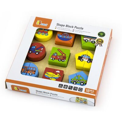 Viga Drevené puzzle vkladačka – doprava Viga Drevené puzzle vkladačka – doprava