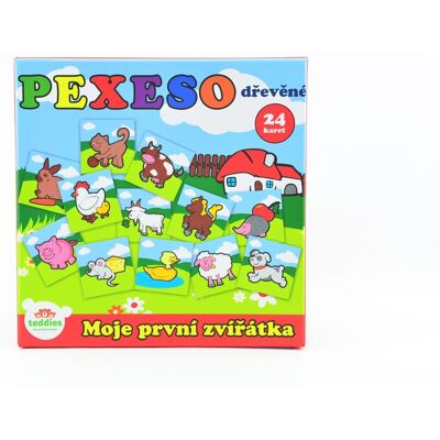 Teddies Pexeso Moje prvé zvieratká Teddies Pexeso Moje prvé zvieratká