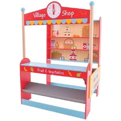 Bigjigs Toys Bigjigs Obchod Village Bigjigs Toys Bigjigs Obchod Village
