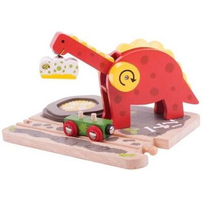 Bigjigs Toys Bigjigs Dinosaurí žeriav Bigjigs Toys Bigjigs Dinosaurí žeriav