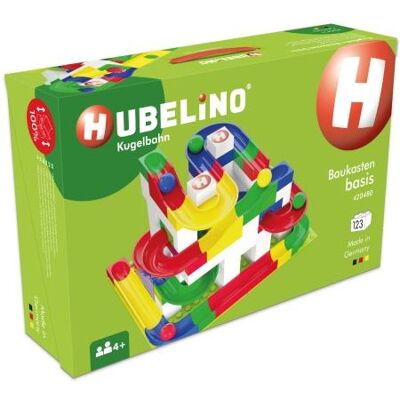 Hubelino Guľôčková dráha – Súprava s kockami Basic 123 ks Hubelino Guľôčková dráha – Súprava s kockami Basic 123 ks