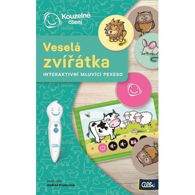 Albi Kúzelné čítanie – Hra Pexeso-Veselé zvieratká Albi Kúzelné čítanie – Hra Pexeso-Veselé zvieratká