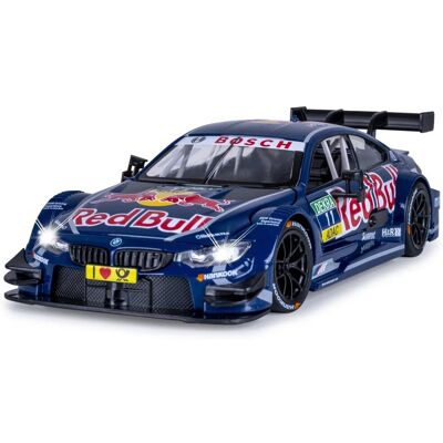 Jamara BMW M4 DTM Diecast 1:24 modré vrátane batérií Jamara BMW M4 DTM Diecast 1:24 modré vrátane batérií