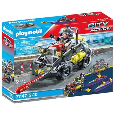 Playmobil 71147 Terénna štvorkolka špeciálné jednotky Playmobil 71147 Terénna štvorkolka špeciálné jednotky