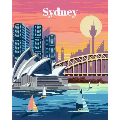 Ravensburger CreArt Trendy mestá: Sydney Ravensburger CreArt Trendy mestá: Sydney