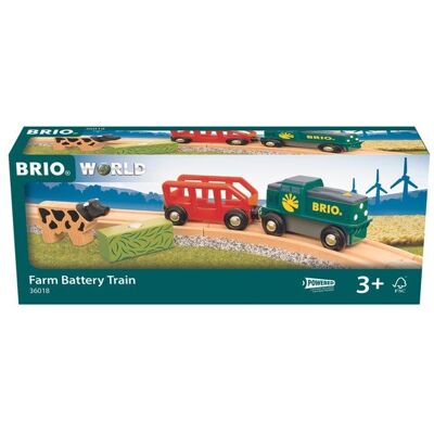Brio Farmársky vlak na batérie Brio Farmársky vlak na batérie