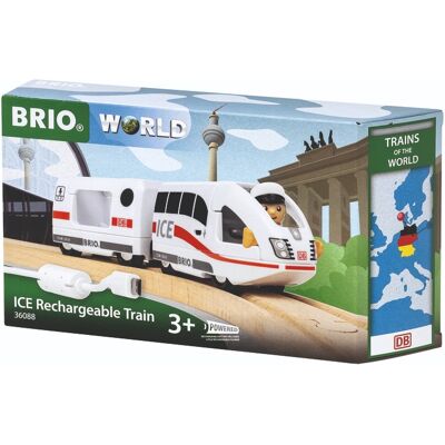Brio Edícia Svetové vlaky: ICE Dobíjací vlak na batérie Brio Edícia Svetové vlaky: ICE Dobíjací vlak na batérie