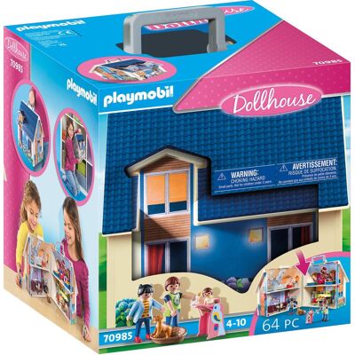 Playmobil 70985 Prenosný dom pre bábiky Playmobil 70985 Prenosný dom pre bábiky