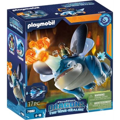 Playmobil Dragons: The Nine Realms – Plowhorn & D'Angelo Playmobil Dragons: The Nine Realms – Plowhorn & D'Angelo
