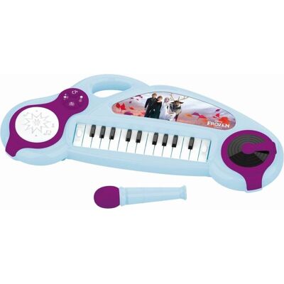 Lexibook Zábavné elektronické klávesy Disney Frozen s mikrofónom – 22 klávesov Lexibook Zábavné elektronické klávesy Disney Frozen s mikrofónom – 22 klávesov