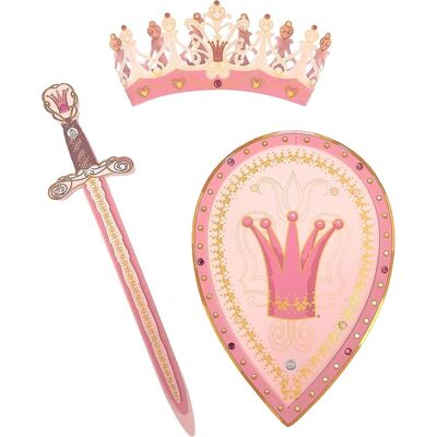 Liontouch Kráľovná Rosa set – Meč, štít a koruna Liontouch Kráľovná Rosa set – Meč, štít a koruna