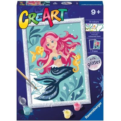 Ravensburger 236213 CreArt Očarujúca morská panna Ravensburger 236213 CreArt Očarujúca morská panna