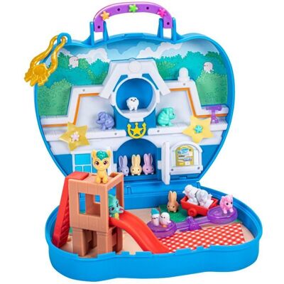 Hasbro My Little Pony Mini World Magic Critter Corner - Hracia súprava v kufríku Hasbro My Little Pony Mini World Magic Critter Corner - Hracia súprava v kufríku