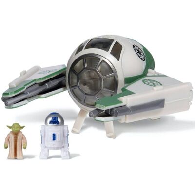 Jazwares Star Wars – Small Vehicle – Jedi Starfighter – Yoda Jazwares Star Wars – Small Vehicle – Jedi Starfighter – Yoda