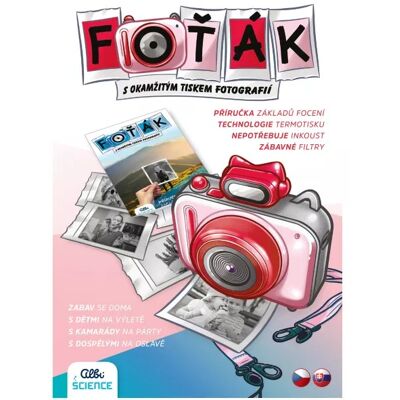 Albi Foťák s termotlačou – ružový Albi Foťák s termotlačou – ružový
