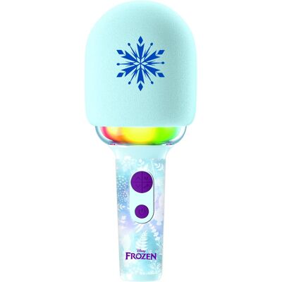 Lexibook Ľadové Kráľovstvo Bluetooth/Bezdrôtový Karaoke Mikrofón so zvukom a svetelnými efektmi Lexibook Ľadové Kráľovstvo Bluetooth/Bezdrôtový Karaoke Mikrofón so zvukom a svetelnými efektmi
