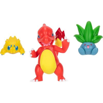 Jazwares Pokémon figúrky – Joltik, Oddish, Charmeleon Jazwares Pokémon figúrky – Joltik, Oddish, Charmeleon
